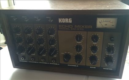 Korg-EM-570 Echo Mixer not perfect
